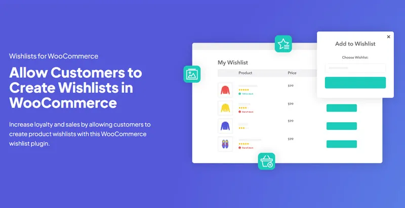 Wishlists for WooCommerce - IconicWP