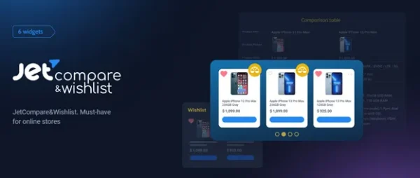 JetCompareWishlist Plugin for Elementor | Crocoblock