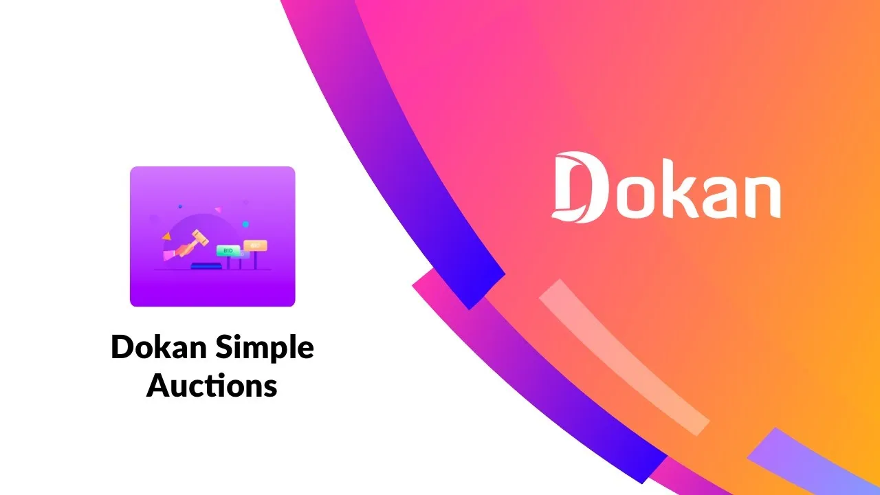 Dokan Simple Auctions - Create eBay-style Auction Stores