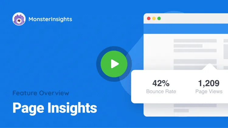 Page Insights Addon for WordPress by MonsterInsights