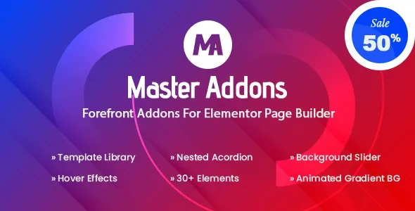 Master Addons - Forefront Addons for Elementor