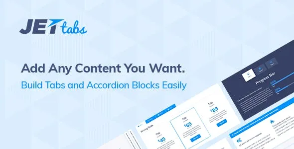 JetTabs - Tabs and Accordions for Elementor Page Builder