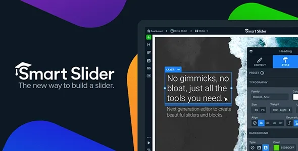 Smart Slider Pro - The new way to build a WordPress slider
