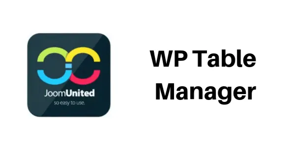 WP Table Manager, WordPress tables plugin - JoomUnited