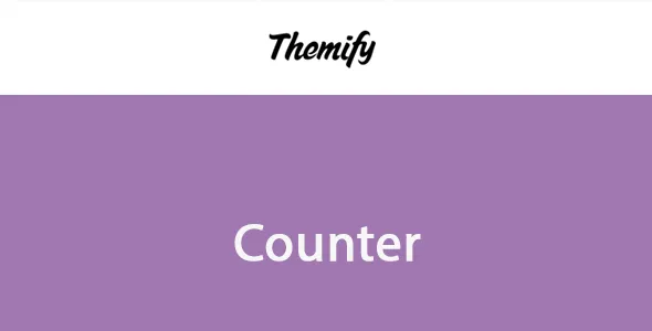 Counter - Themify Builder Addon
