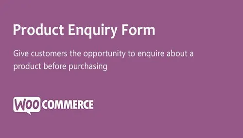 WooCommerce Product Enquiry Form - Woo Marketplace