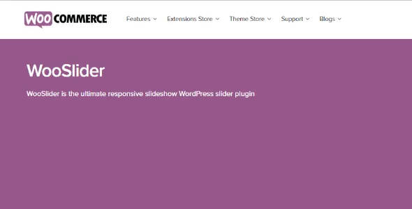 WooSlider - WooCommerce