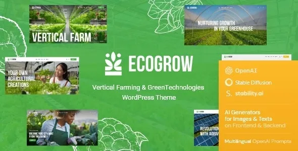 EcoGrow - Farming Theme