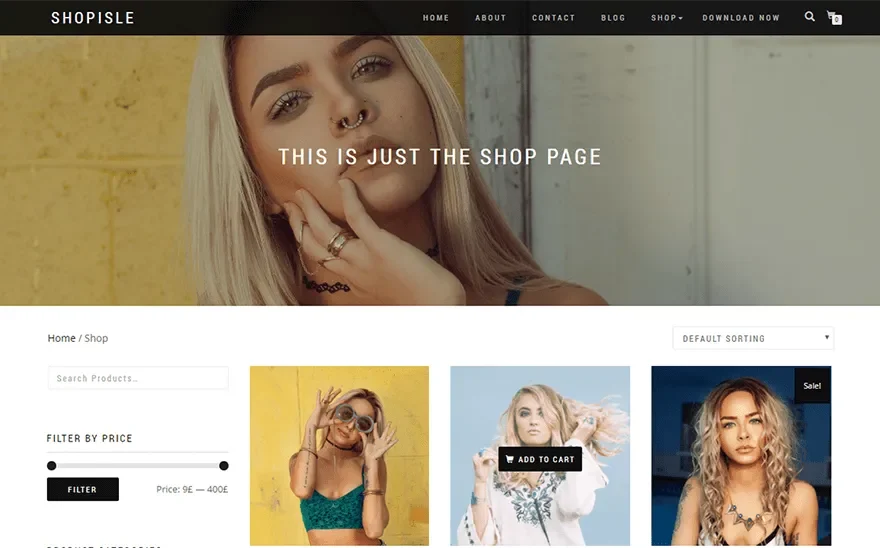 ShopIsle PRO - Modern WordPress Theme by ThemeIsle