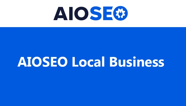 Local Business - AIOSEO