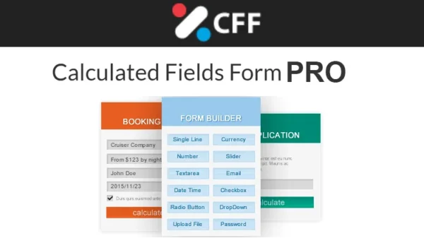 Calculated Fields Form Pro