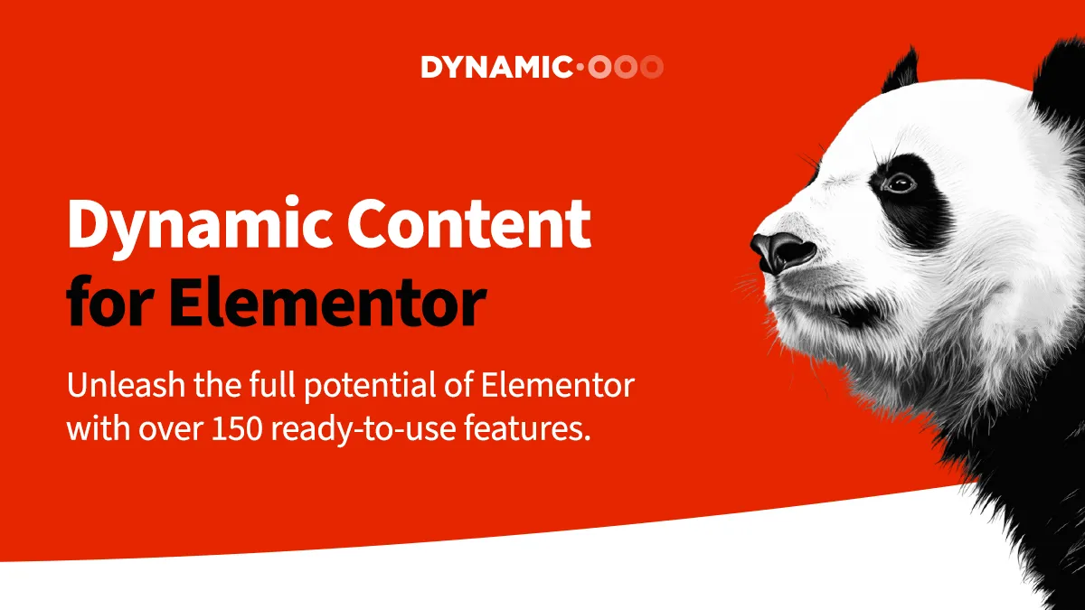 Dynamic Content for Elementor Plugin - Unleash the full potential of Elementor