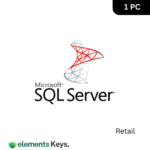 Microsoft SQL Server 2010/2013/2016/2019 Standard Retail Key 1 PC