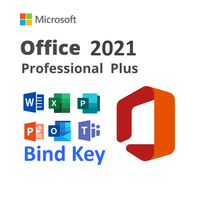Office 2021 Professional Plus Bind Key 1 PC