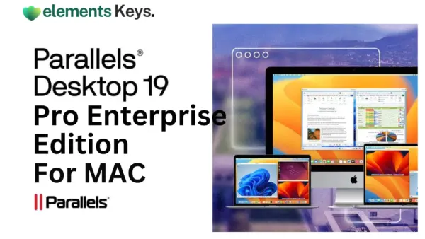 Parallel Desktop 19 for Mac Pro Enterprise Edition Lifetime | Genuine License (Certificate License)