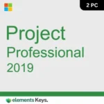 Project Professional 2019 Key – 2 PC