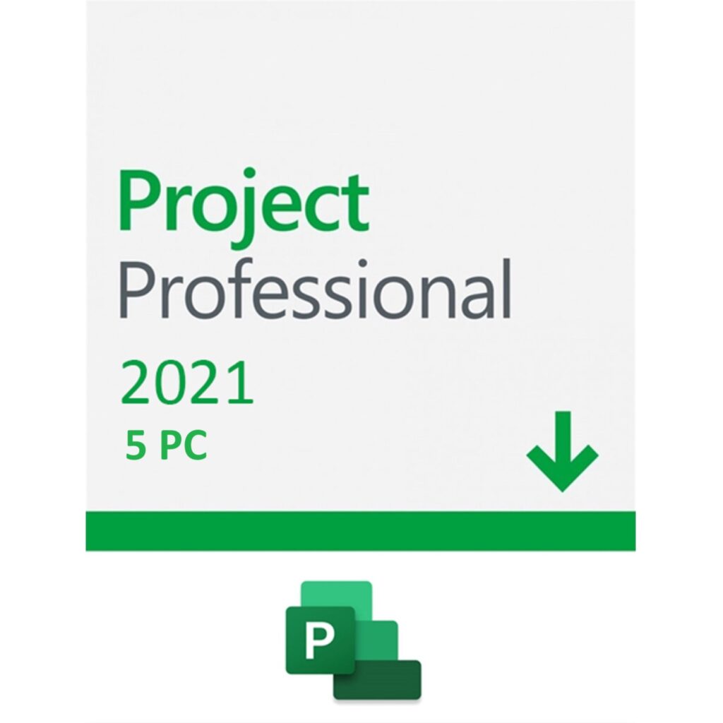 Project Professional 2021 Key – 5 PC