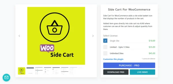 Side Cart For WooCommerce - XootiX