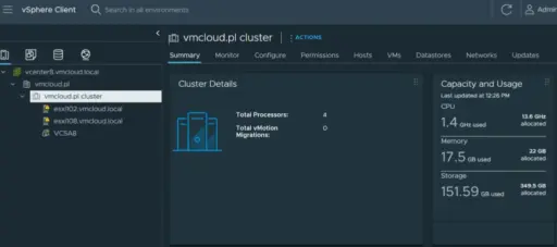 VMware VCenter Server 8.0