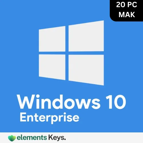 Windows 10 Enterprise MAK Key 20 PC – Lifetime Validity