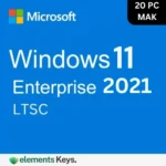 Windows 11 Enterprise LTSC 2021 MAK Key 20 PC
