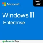 Windows 11 Enterprise MAK Key 50 PC – Lifetime Validity