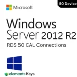 Windows Server 2012 R2 Remote Desktop Services Device Connections 50 CAL