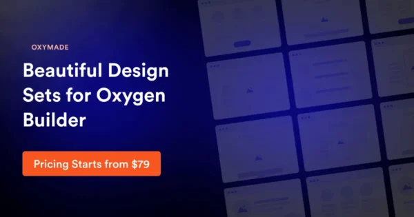 OxyMade: Design sets & templates for Oxygen Builder