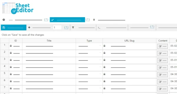 WP Sheet Editor: Bulk Edit WooCommerce Products and Posts in a Spreadsheet