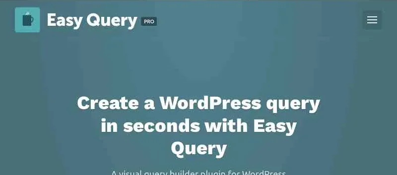 Easy Query Pro: Create a Custom WordPress Query in Seconds