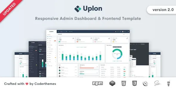 Uplon – Admin & Dashboard Template