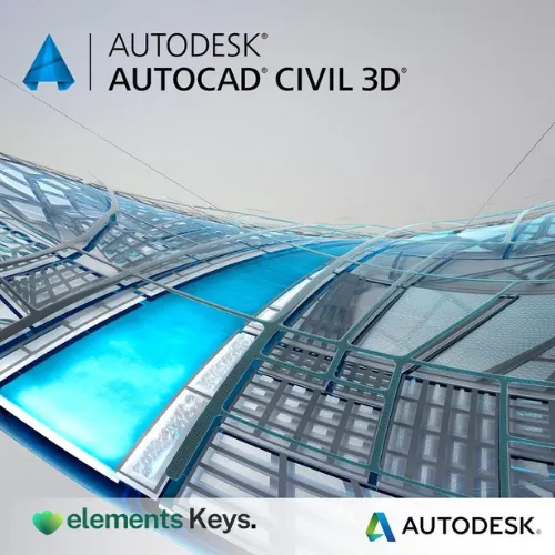 Autodesk Civil 3D 1 Year Subscription 2025/2024 Mac/PC | Commercial License