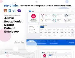 CRM - HR-Clinic | Clinic, Hospital, Medical Admin Template