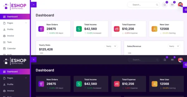 ESHOP | Bootstrap 5 Ecommerce Admin Panel Template