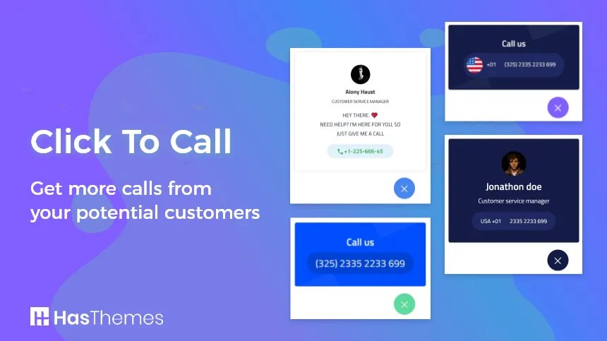 HT Click To Call - HasThemes | Lifetime Genuine License Key