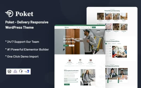 Poket - Delivery Responsive WordPress Theme