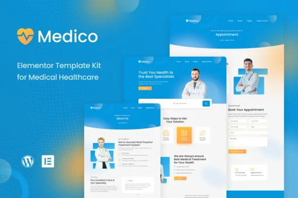 Medico – Medical & Healthcare Elementor Template Kit