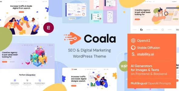 Coala - SEO & Digital Marketing WordPress Theme