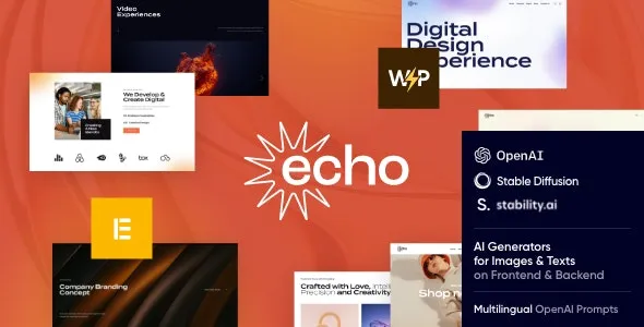 Echo - Creative Agency WordPress Theme