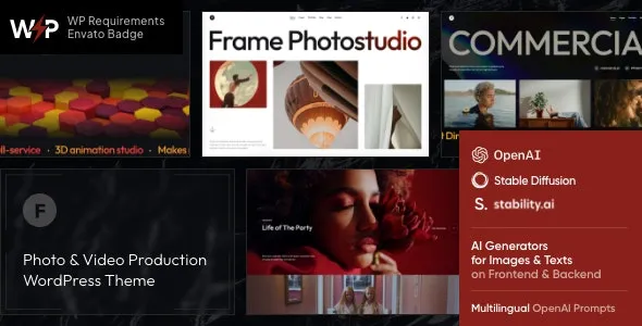 Frame - Photo & Video Theme + AI
