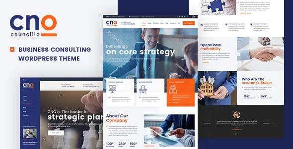 Councilio - Business and Financial Consulting WordPress Theme