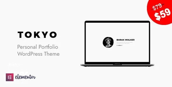 Tokyo - Personal Portfolio WordPress Theme