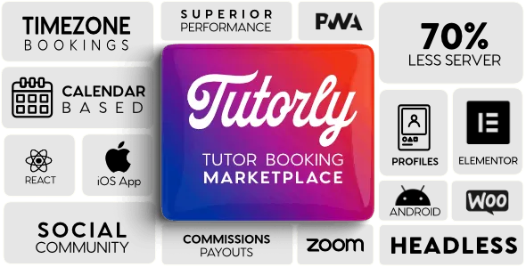 Tutorly | Booking Marketplace WordPress Theme