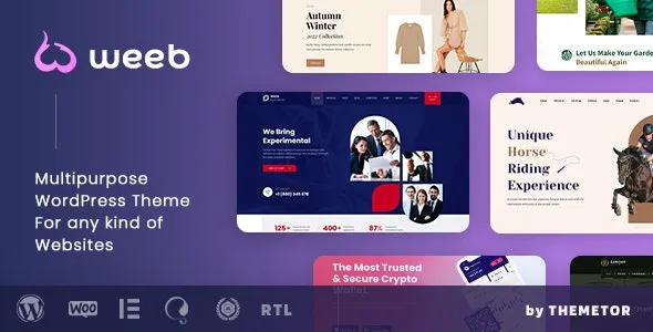 Weeb - Creative Multipurpose Elementor Theme