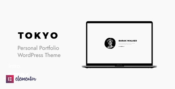 Tokyo – Personal Portfolio WordPress Theme