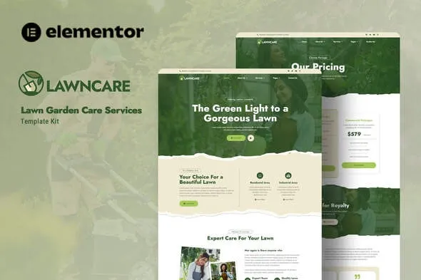 Lawncare – Lawn Garden Care Service Elementor Template Kit