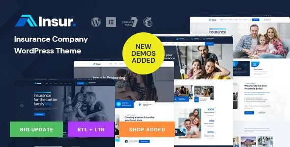 Insur - Insurance Company WordPress Theme