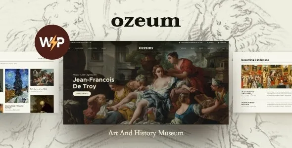 Ozeum | Art Gallery and Museum Theme