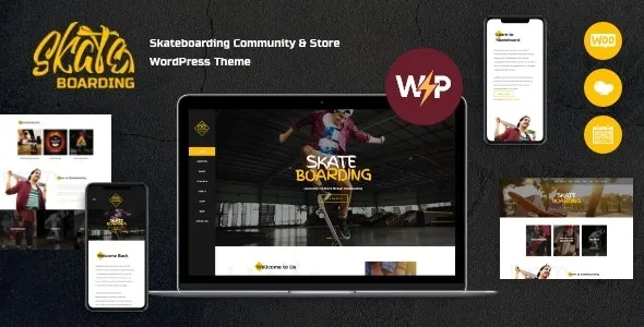 Skateboarding | WordPress Theme