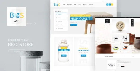 Big Shop - Furniture RTL Responsive WooCommerce WordPress Theme